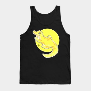 Yellow Crocodile Tank Top